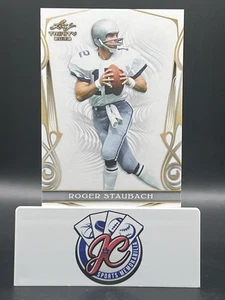 Roger Staubach - 2023 Leaf Trinity #49 Dallas Cowboys - Bild 1 von 3