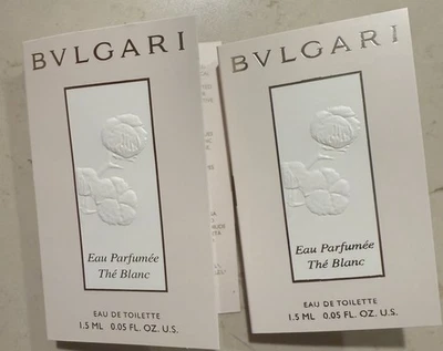 Bulgari Eau Perfumee 1,5 ml tamaño de viaje 0,05 fl oz X2 Foto 1 de 4
