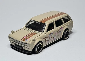 HOT WHEELS 71 DATSUN 510 BLUEBIRD WAGON BROWN LOOSE COMBINE POST - Picture 1 of 3