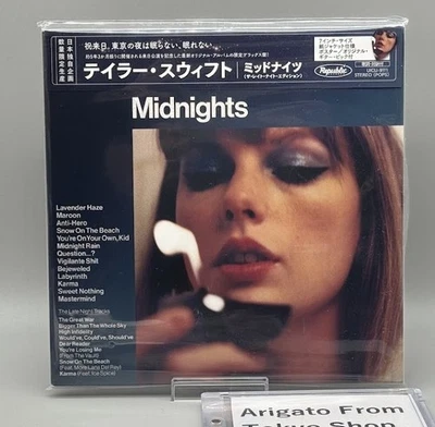 Sealed Taylor Swift Midnights The Late Night Edition Japan Limited CD New - Image 1 of 4