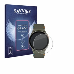 For Samsung Galaxy Watch 7 (40 mm) Tempered Glass 3x Screen Protector Protection - Zdjęcie 1 z 8