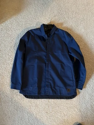 Jaqueta camisa de golfe Adidas masculina Adicross stretch shacket DZ9930 azul marinho tamanho GG - Imagem 1 de 4