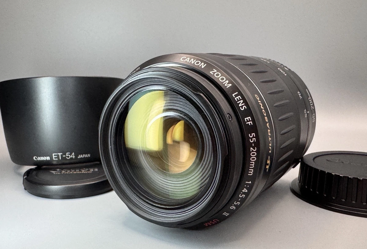 Canon EF 55-200mm Focal Camera Lenses for sale | eBay