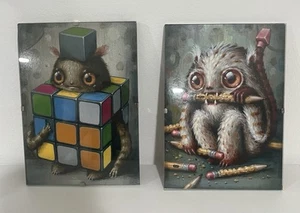 Jason Limon Small Arts 2er Set (7” x 5”) mit Glas - Bild 1 von 3