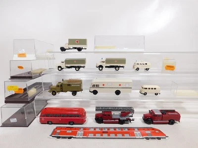 Brekina H0 1:87 Raccolta Leggeri Difetti Drk Pompieri Salvataggio Magirus # - Immagine 1 di 4