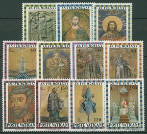 Vaticano 1974 Año Santo 1975 Papas escudo 646/56 sin usar - Imagen 1 de 1