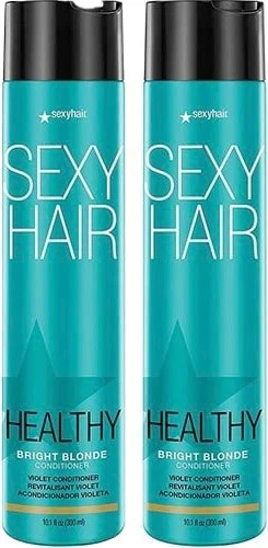 2 Pack Sexy Hair Healthy Bright Blonde Violet Conditioner 10.1 fl oz - Image 1 of 1