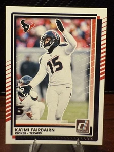 Ka'imi Fairbairn-2025 Panini Donruss #251 Houston Texans NFL - Picture 1 of 2