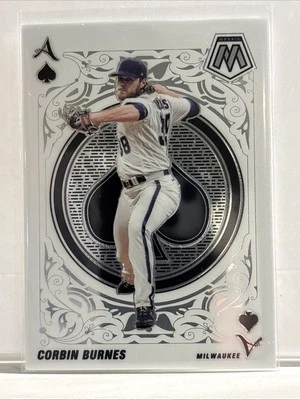 Corbin Burnes 2022 Panini Mosaic - Aces #A-11 - Image 1 of 2