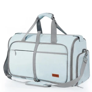 Foldable Garment Duffle Bags for Travel, Carry On Convertible Duffel Bag wit... - Picture 1 of 6