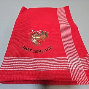 Schweiz Handtuch Rot Küche - Bild 1 von 7