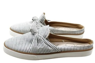 Margaritaville женщин «Узловатый мул» палубы обуви (серая полоса) - новый нам размер 9/10 - Изображение 1 из 4