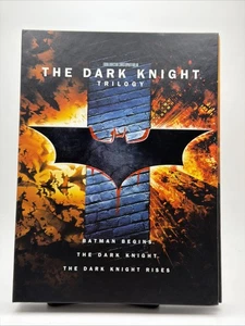 THE DARK KNIGHT Trilogy DVD Box Set Batman Begins Dark Knight Dark Knight Rises - Bild 1 von 10