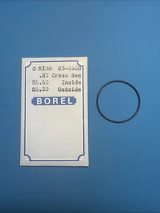 Borel O-Ring 85-2660 Uhrendichtung 26,60 mm Innendurchmesser x 28,30 mm Außendurchmesser x 0,85 mm CS - Bild 1 von 1