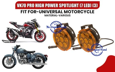 High Power Spotlight VK70 "Pro (7 LED) (3) Fit For Universal Motorcycle" - Image 1 of 4