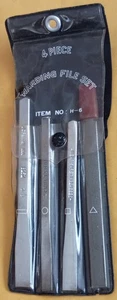 Craftsman JCPenney 4 piece warding file set H-6 Made In The US - Picture 1 of 4