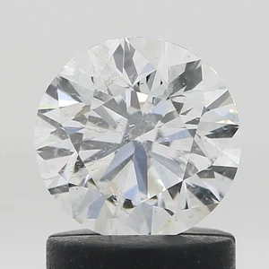 Round 1.05 Carat Certificate GIA Natural Mined Diamond Loose H color I1 clarity - Picture 1 of 2