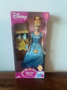 NEU Disney Charming Princess Cinderella Puppe mit Armband & Charms 2003 Mattel - Bild 1 von 5