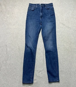 Mother Jeans Womens 28 High Waisted Rail Hoover Stretch Skinny Leg Denim - Picture 1 of 13