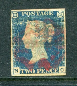 Francobollo usato GB 1840 QV 2d SG2 - Foto 1 di 2