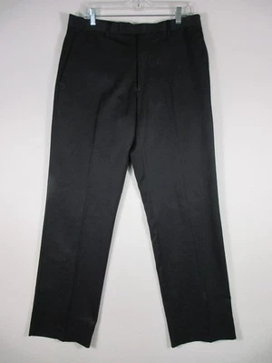 Pantalón de tiro medio Claiborne para hombre bolsillos de pierna recta talla 32X32 negro Foto 1 de 4