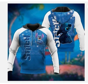 Lilo and Stitch Disney HOODIE Hoodie 3d - all printed, hot 2025 - Picture 1 of 3