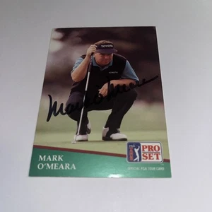 Scheda Golf Proset 1991 firmata Mark O Meara - Foto 1 di 1