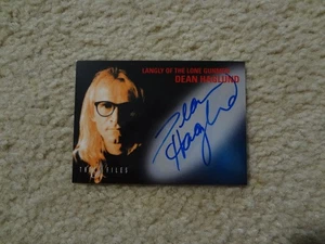 X-Files Fight the Future Autograph Cards Complete Set of 6 - Picture 1 of 24
