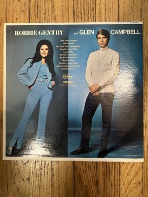 Bobbie Gentry and Glen Campbell Vintage Vinyl LP Record Album - Image 1 of 4