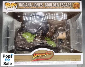 1360 Indiana Jones Boulder Escape Movie Moment Disney Funko POP - Picture 1 of 1