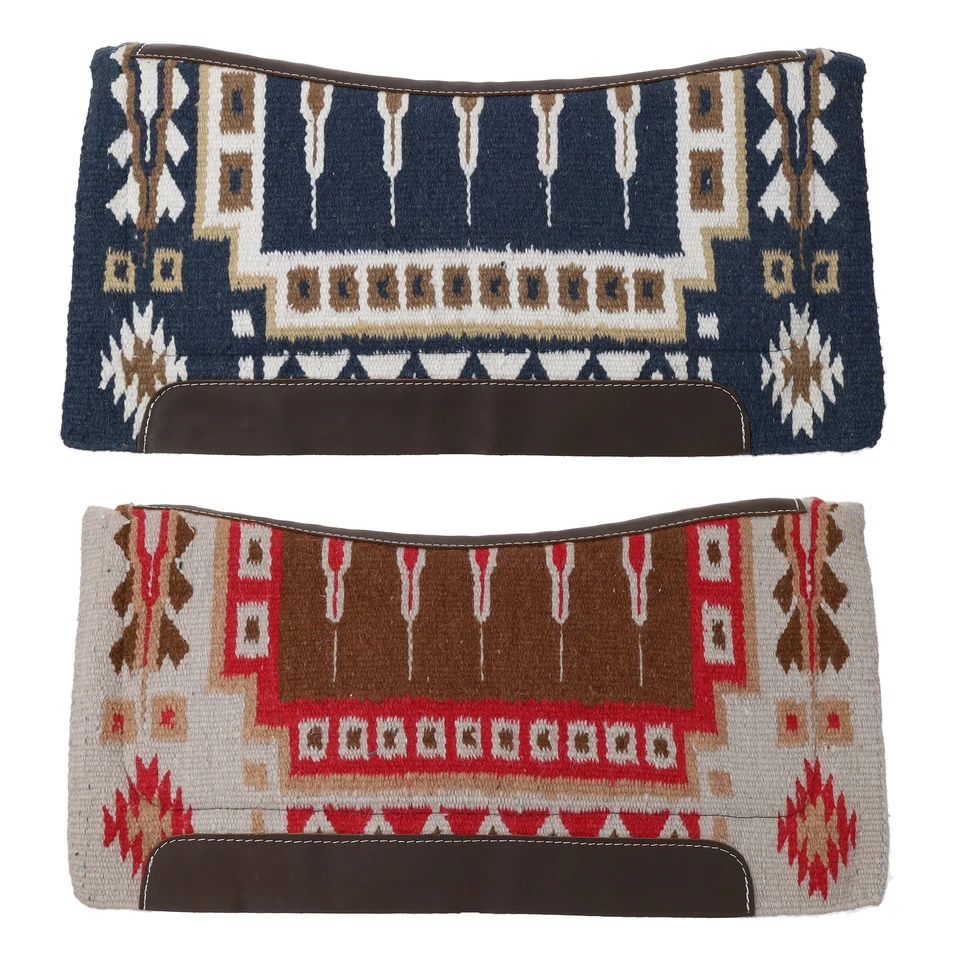 Showman 36" x 34" Sundown Wool Top Saddle Pad w/ Memory Felt Bottom - Image 1 of 1