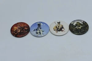 Frank Frazetta 4 MAGNET SET Dark Horse NICE FAST SHIP LOOK - Picture 1 of 5