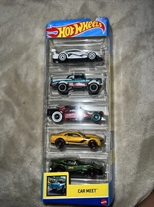 🔥🔥Hot Wheels  5 Car Gift Pack (Car Meet) $17🔥🔥 - Picture 1 of 7