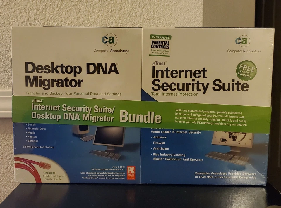 eTrust Internet Security Suite & Desktop DNA Migrator Bundle  (Discontinued) - Image 1 of 4