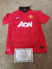 signed soccer jersey Manchester United