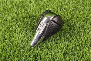 Lexus LS460 2007-2012 Gear shifter Knob Black leather with chrome Oem Used - Picture 1 of 8