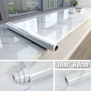 Selbstklebende Marmor Folie Arbeitsplatte Küche Klebefolie Wasserdichte 60cm*10m - Bild 1 von 19
