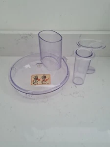 KENWOOD Multipro Bowl Lid & Pusher Only REPLACEMENT FP480 FP580 FP680 FP691 - Picture 1 of 5