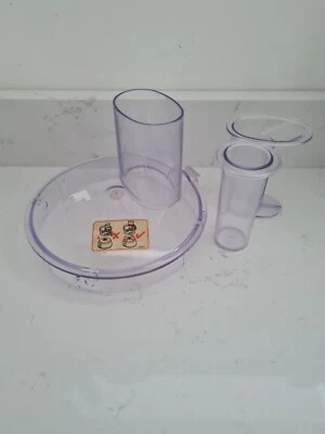 KENWOOD Multipro Bowl Lid & Pusher Only REPLACEMENT FP480 FP580 FP680 FP691 - Image 1 of 4