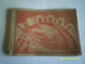 LE TOURISTE PETIT GUIDE ILLUSTRE DES CHEMINS DE FER FRANCAIS PARIS AU HAVRE - Picture 1 of 11