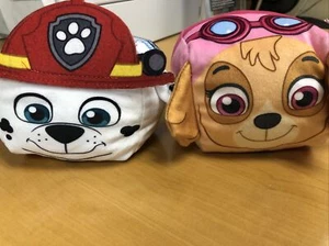Set of 2 Cubd Collectibles Paw Patrol SKYE & MARSHALL Mini Pillow Super Soft-NEW - Picture 1 of 11