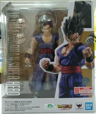 FIGURA DE SUPERHÉROE BANDAI S.H.FIGUARTS DRAGON BALL SUPER HERO ULTIMATE SON GOHAN Foto 1 de 4