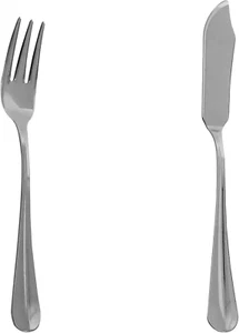 Set 12 Coppie Posate Pesce Ecobaguette - Foto 1 di 12