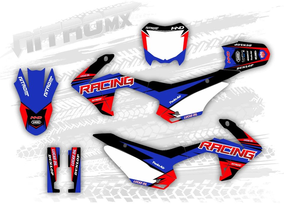 Kit de gráficos para Honda CRF 110 F CRF 110F 2015 2016 2017 2018 calcomanías pegatinas Foto 1 de 1