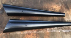 31" Black Megaphone Custom Chopper  Mufflers Exhaust for Harley Touring Dual  - Bild 1 von 11