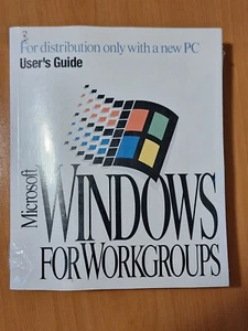 Microsoft Windows for Workgroups / Windows 3.1 *NEW & Factory Sealed* English - Afbeelding 1 van 2