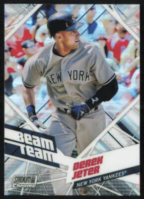 Derek Jeter 2021 Stadium Club Chrome Beam Team #BTC-1 New York Yankees - Image 1 of 2