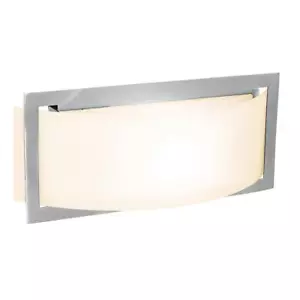 * Access Lighting Argon 12-in W 1-Light Brushed Steel Pocket Wall Sconce - Picture 1 of 1