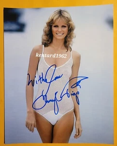 Cheryl Tiegs Sexy Supermodel Signed Autograph 8x10 Photo (UN.NN) - Bild 1 von 1