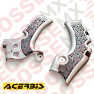 Kawasaki KX450F ACERBIS X-GRIP RAHMENSCHUTZ GRAU/SCHWARZ 2009-2018 - Bild 1 von 4